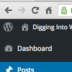 WordPress Toolbar