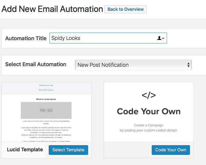 Optin Email Automations