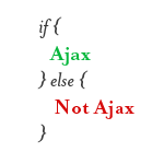 Ajax Requested Page Return Only Content