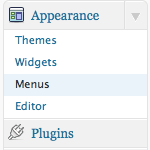 Using Menus in WordPress 3.0